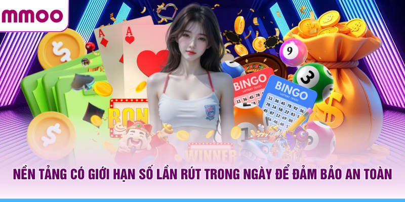Cách Rút Tiền MMOO Đơn Giản, Minh Bạch Cho Hội Viên Mới 10 MMOO có giới hạn số lần rút trong ngày để đảm bảo an toàn