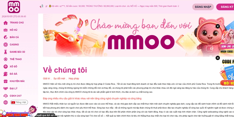 MMOO Gamera ⭐️ Link Vào MMOO.COM Nổ Hũ【2026】✔️ MM OO Link +88K 22 Giải đáp 3 câu hỏi thường gặp về thương hiệu MMOO