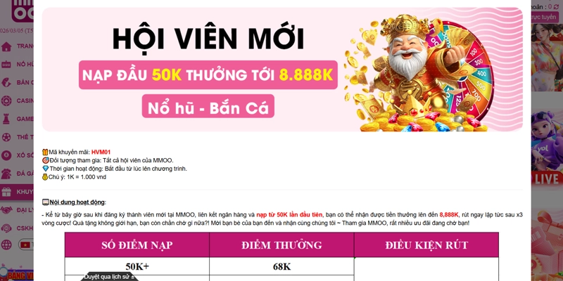 MMOO Gamera ⭐️ Link Vào MMOO.COM Nổ Hũ【2026】✔️ MM OO Link +88K 19 Khuyến mãi nạp đầu MMOO giá trị khủng đến 8.888K